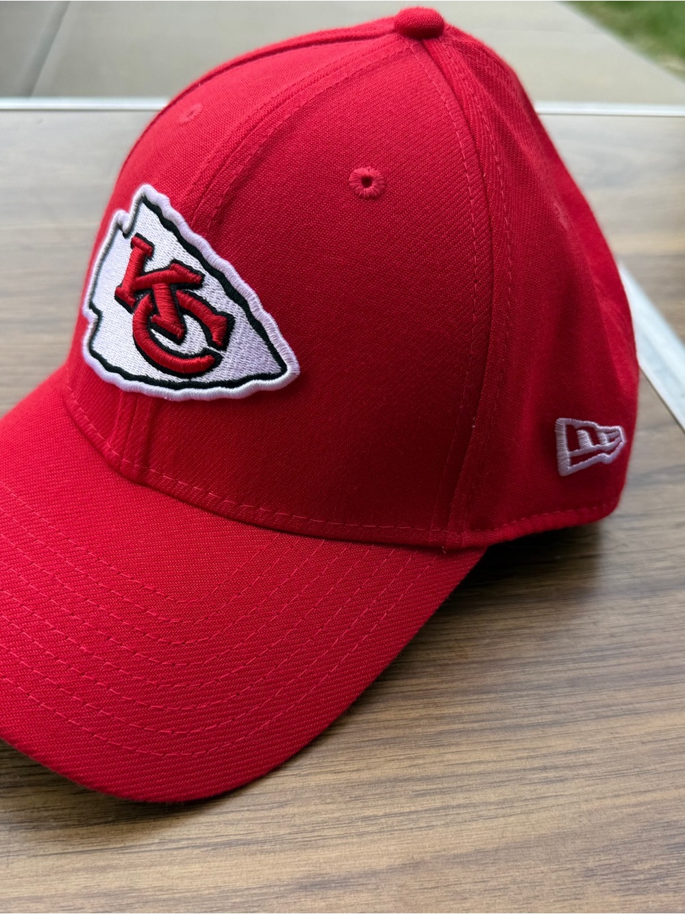 Red New Era Kansas City Chiefs cap in a M/L